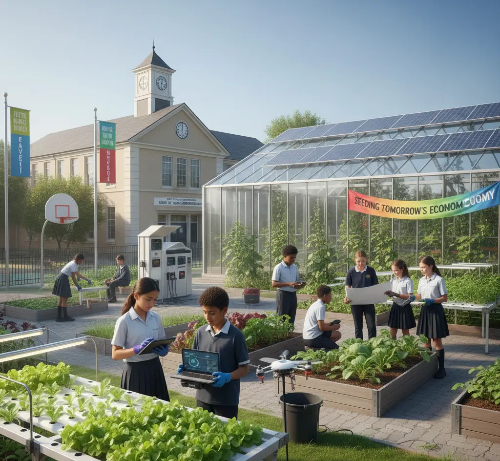 From Schoolyards to Smart Farms: How Young Agripreneurs Are Powering the Green Economy