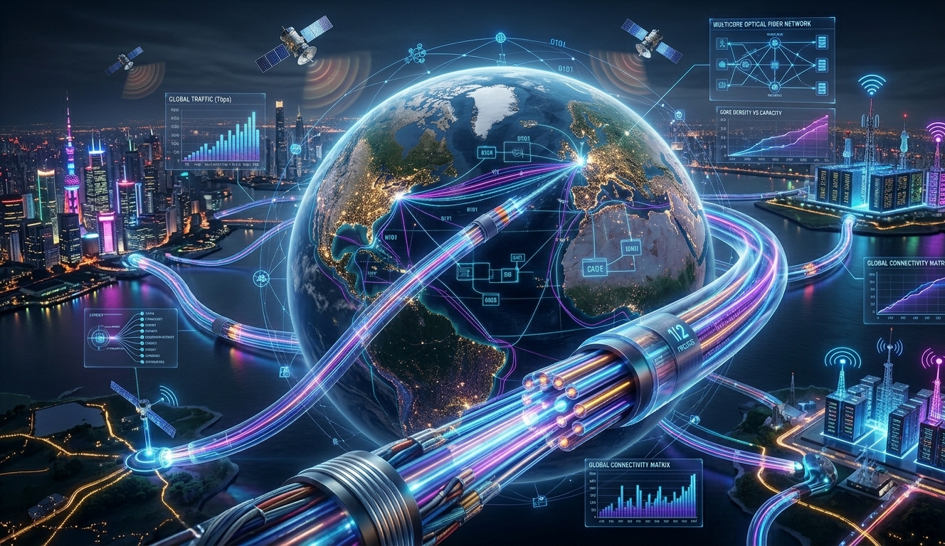 Research Report: Multicore Optical Fiber Technology & Its Impact on Global Internet Infrastructure 